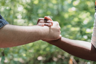 Conservation Strategy Goal Four Image - Joining of hands