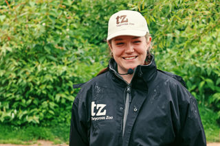 Conservation Strategy Goal Three Image - Education Ranger at Twycross Zoo