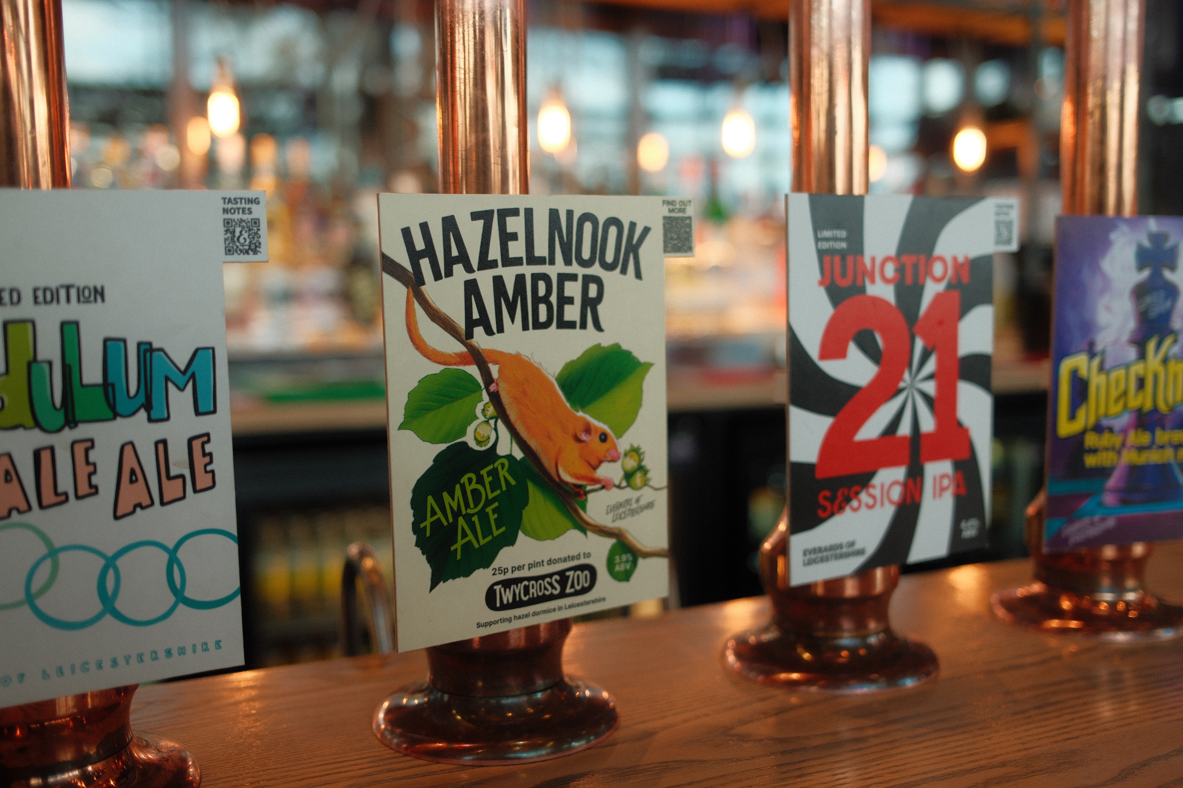 Twycross Zoo 260326 Hazelnook Amber Beer Launch 2