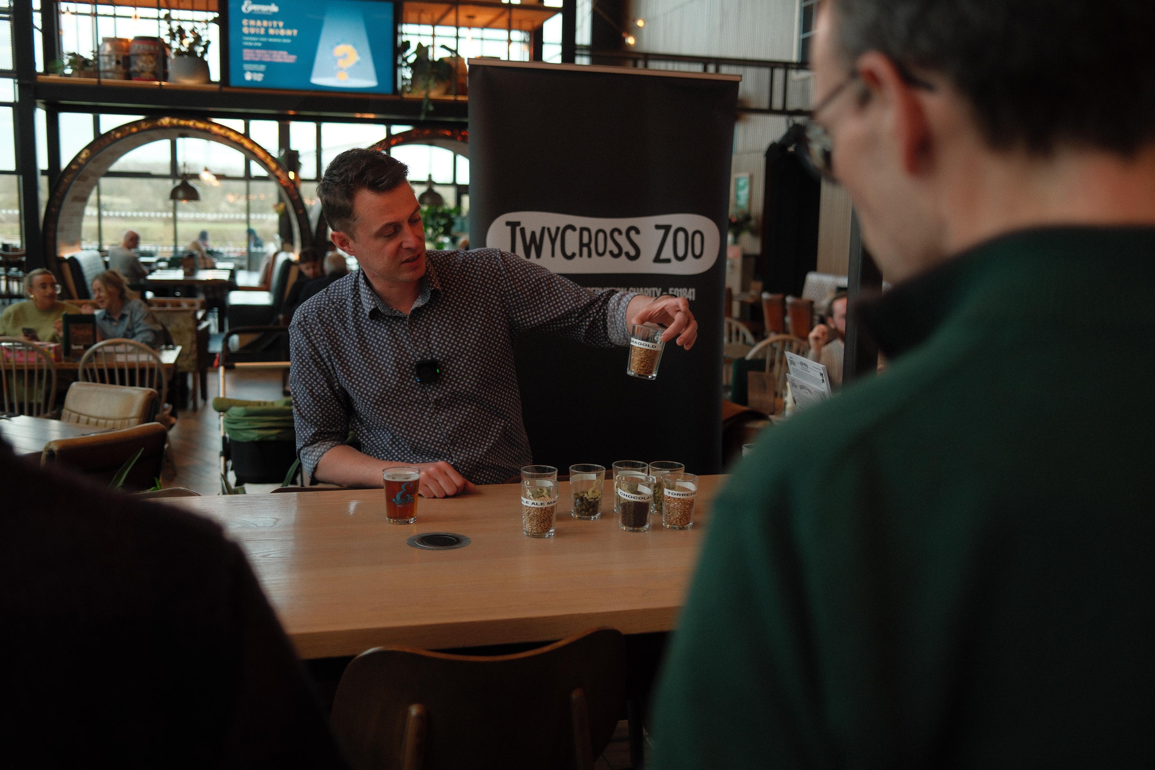 Twycross Zoo 260326 Hazelnook Amber Beer Launch 6